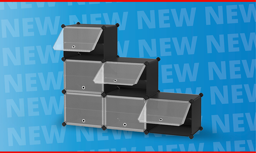 NOUVEAUTÉ : solutions de rangement flexibles