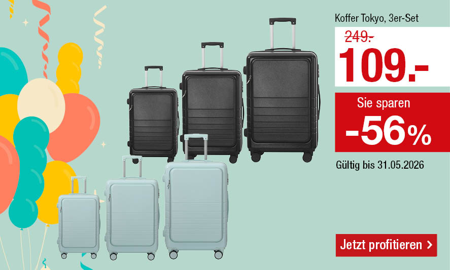 Tokyo-Koffer - Das Kofferset für unterwegs