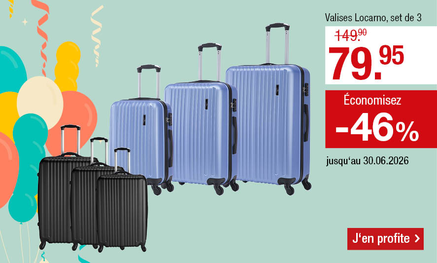 Valise Locarno : le set idéal pour vos prochaines escapades