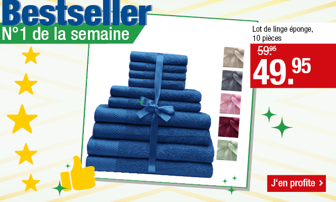 Notre best-seller à prix doux
