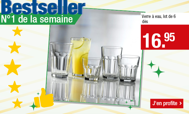 Notre best-seller à prix doux