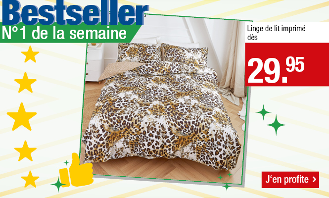 Notre best-seller à prix doux