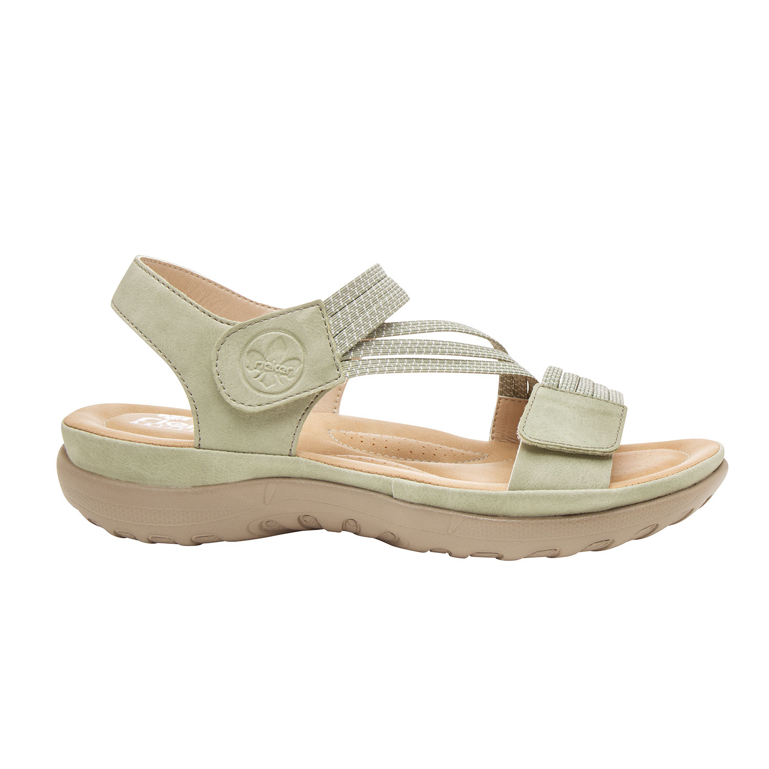 Sandales Rieker Femme Soldes RIEKER Sandale Avec Bandes élastiques