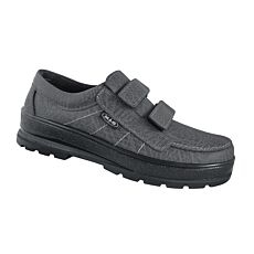 Herren-Allzweck-Schuh mit Klettverschluss grau