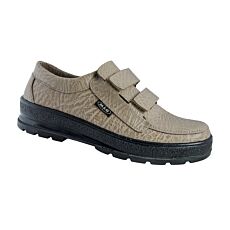 Herren-Allzweck-Schuh mit Klettverschluss beige