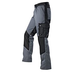 Wirkland Pantalon de travail avec poche pour mètre gris
