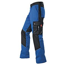 Wirkland Pantalon de travail avec poche pour mètre bleu