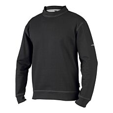 Wikland Sweatshirt, elastische Rippware schwarz