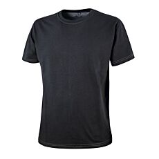 Wikland T-shirt de travail, col rond noir