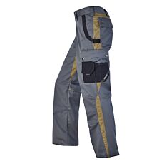 Wirkland Pantalon de travail avec empiècement stretch gris