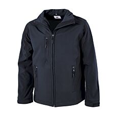 Veste soft shell avec poches zippées noir