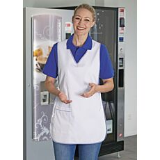 Chasuble, à nouer sur les côtés blanc
