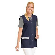 Kasack mit Druckknöpfen, ärmellos
