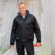 HELly HANSEN Blouson de pilote «Bergholm», doublure chaude noir