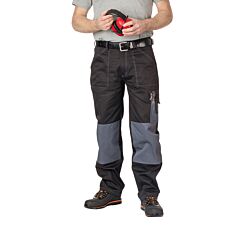 Orix Pantalon de travail au design moderne noir