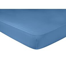 Fixleintuch Bio-Jersey stahlblau