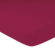 Fixleintuch Bio-Jersey weinrot