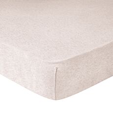 Fixleintuch Jersey-Mélange beige