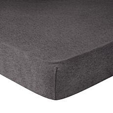 Fixleintuch Jersey-Mélange anthrazit