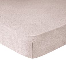 Fixleintuch Jersey-Mélange taupe
