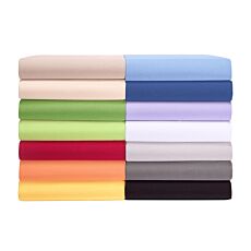 Draps-housses en jersey super stretch pour topper, 8-12 cm
