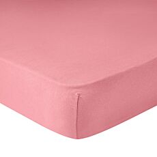 Drap-housse en jersey fin, sans pli - vieux rose, 140–160x200 cm