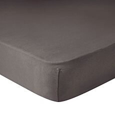 Drap-housse en jersey fin, sans pli - anthracite, 140–160x200 cm