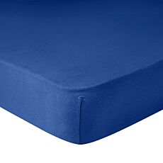 Drap-housse en jersey fin, sans pli - bleu roi, 140–160x200 cm