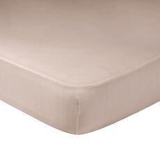 Drap-housse en jersey fin, sans pli - taupe, 140–160x200 cm