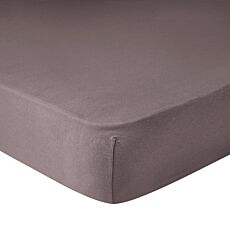 Drap-housse en jersey fin, sans pli - graphite, 140–160x200 cm