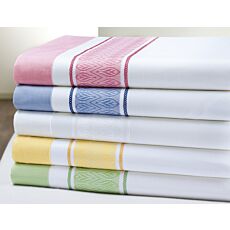 Drap de dessus Classic, coton double fil vert