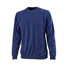 Unisex-Sweatshirt mit Bündchen, innen geraut