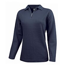 MISS BEVERLY Sweat-shirt, col polo, glissière