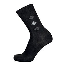 Klassische Socken, Rhombenmuster, 5er-Pack