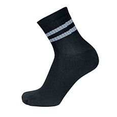 Tennissocken, 5er-Pack, bequeme Frotteesohle schwarz