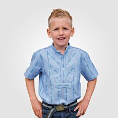 Chemise Edelweiss pour enfants, en flanelle