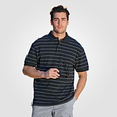 Polo pour homme en piqué avec poche de poitrine