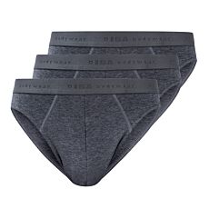 ISA Slip, 3er-Pack, bequemer Soft-Bund