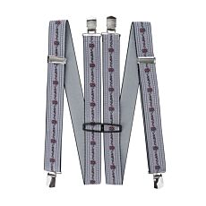 Bretelles Edelweiss classiques – anthracite