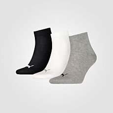 PUMA Quarter-Socken unisex, 3er-Pack