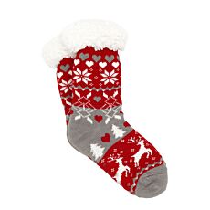 Chaussettes chaudes avec motif d'étoiles