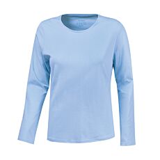 T-shirt uni à manches longues en qualité douce et agréable