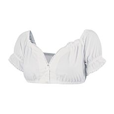 Dirndlbluse mit Spitze