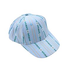 Casquette au motif edelweiss