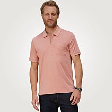 Herren Poloshirt mit Reissverschluss