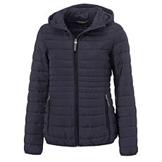 Steppjacke mit abnehmbarer Kapuze, wasserabweisend
