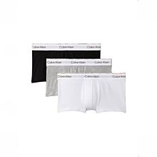 Calvin Klein Cotton ICON Stretch Low Rise Trunks 3er Pack