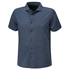 Ragman Kurzarmhemd, mit Jacquard-Muster