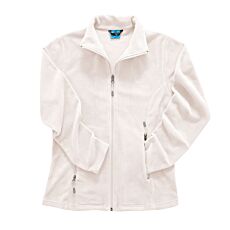 Veste polaire femme avec col droit, 100% microfibre polaire
