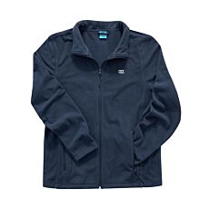 HTA Fleece-Jacke, mit durchgehendem Reissverschluss